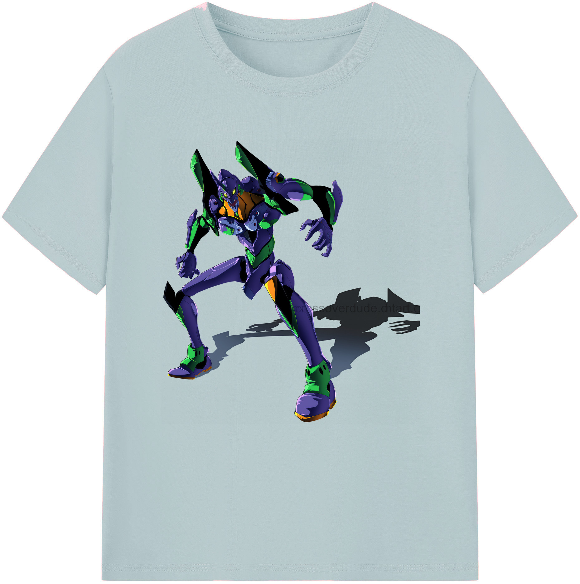 （画像用） EVA 新世紀エヴァンゲリオン 綿100％半袖Tシャツ（フロントプリント）